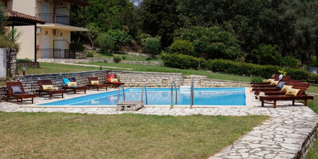 Habitat Villa Corfu Dassia  Luaran gambar