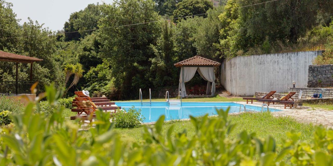Habitat Villa Corfu Dassia  Luaran gambar