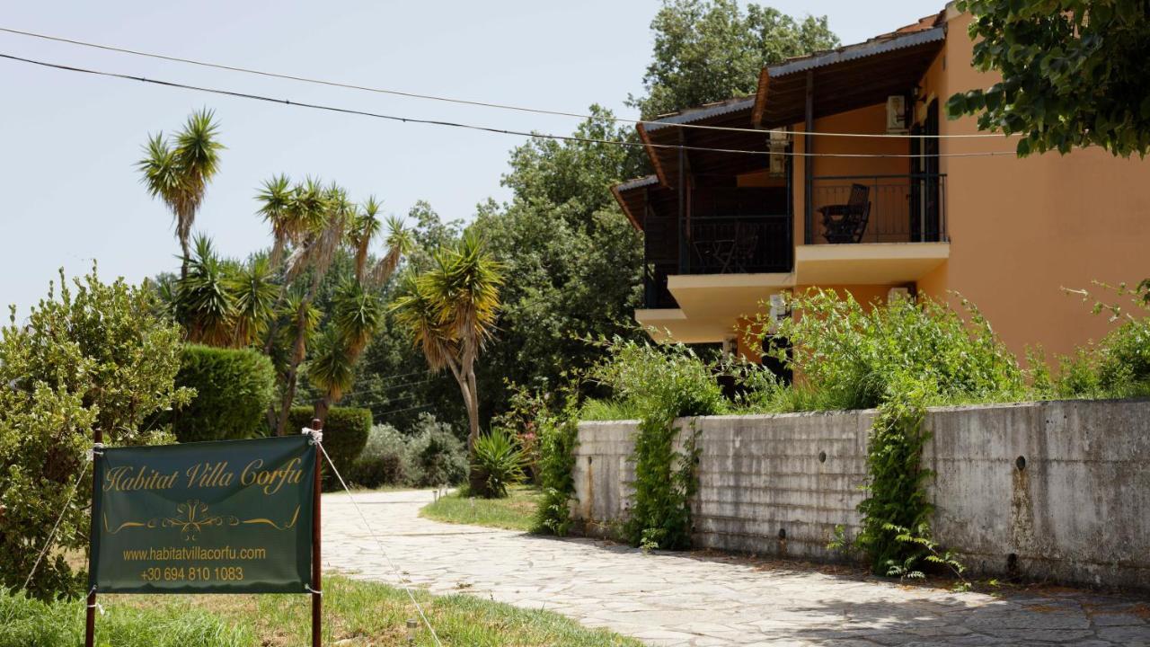 Habitat Villa Corfu Dassia  Luaran gambar